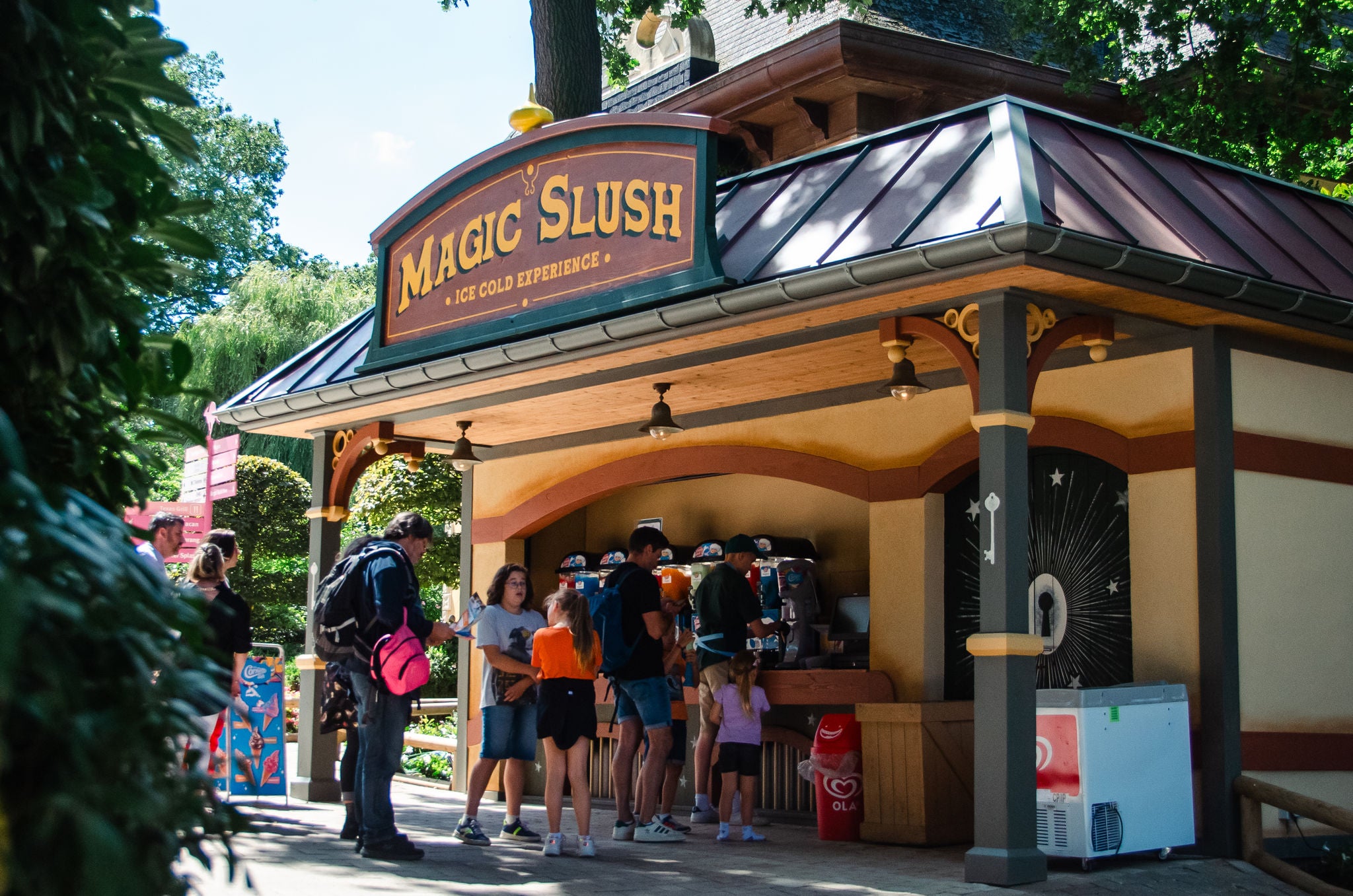 Magic Slush exterieur.