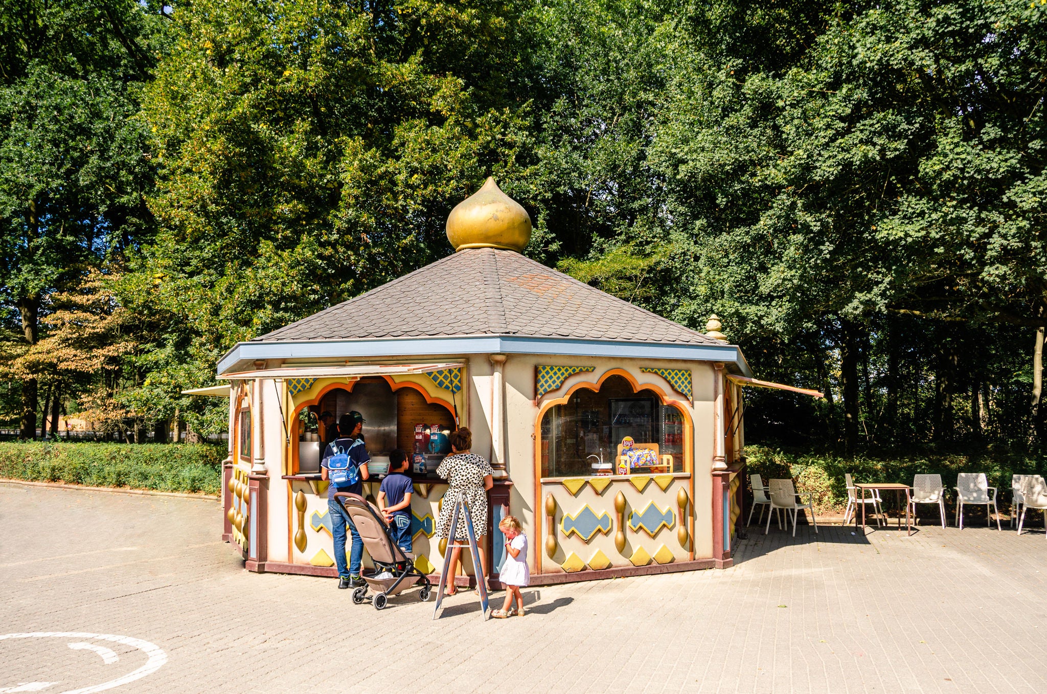 Bengal Kiosk exterieur.