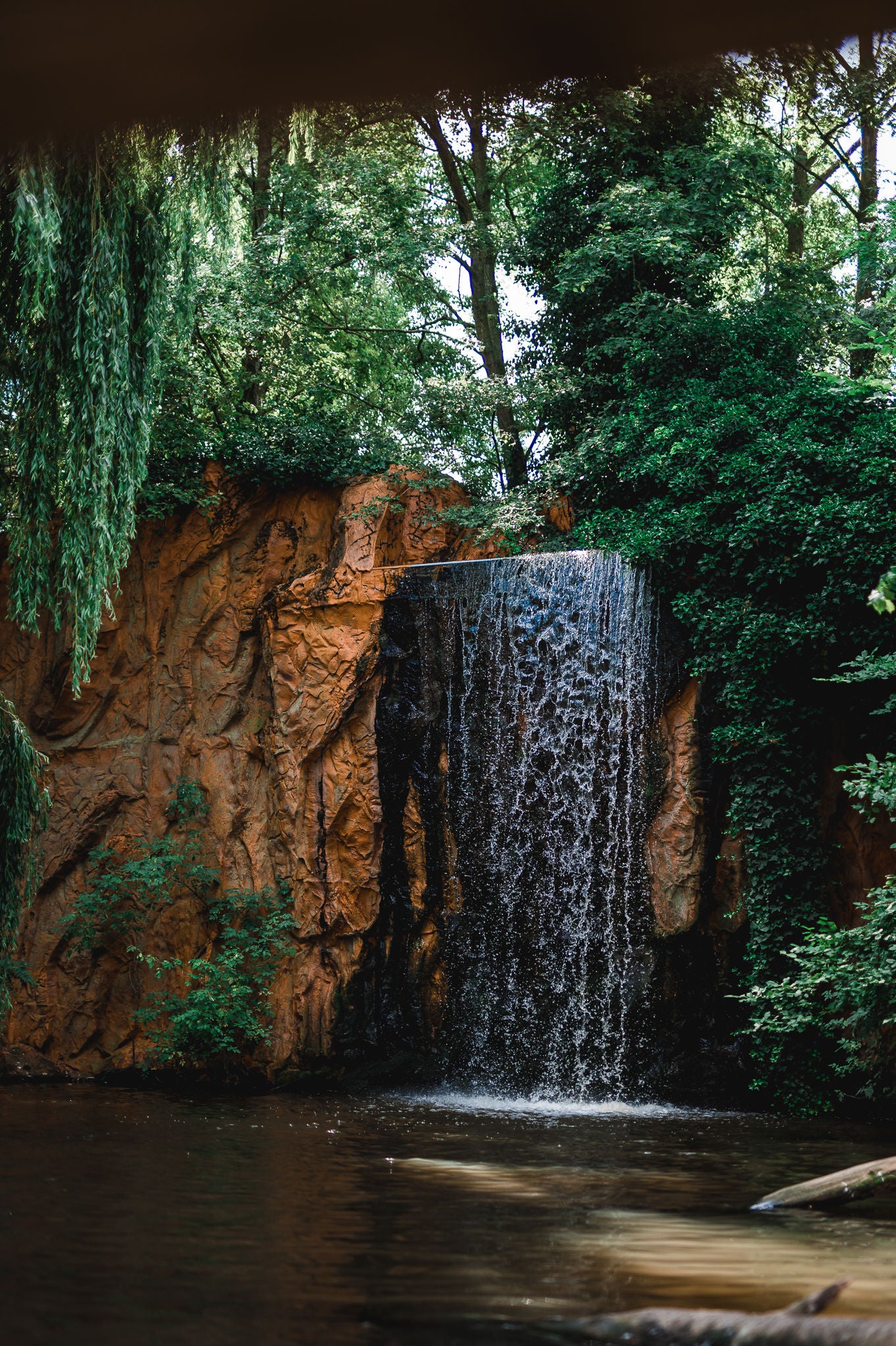 Waterval in de Jungle.